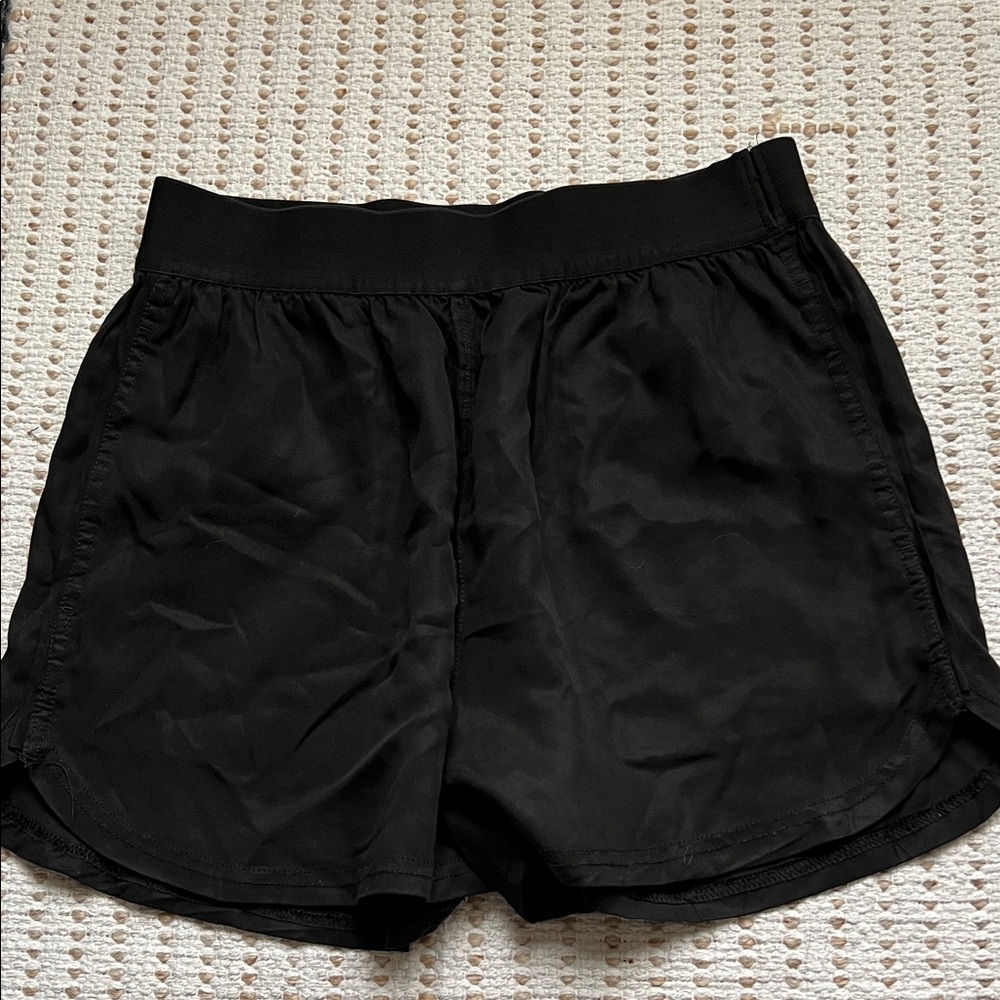 FP Movement Black Shorts 100% Lyocell Size S